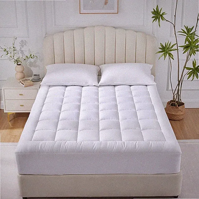 4 Inches Thick Mattress Topper Quilted Cooling Mattress Topper Pad MATTRESS PAD