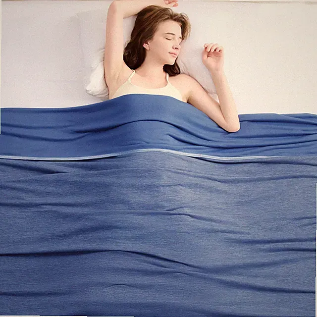 Cooling Blanket(90"x108"King Size) for Night Sweats Absorbs Heat to Keep Adul...
