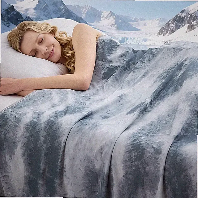 Cooling Blanket for Hot Sleepers Lightweight Breathable Queen Size 90"X90"