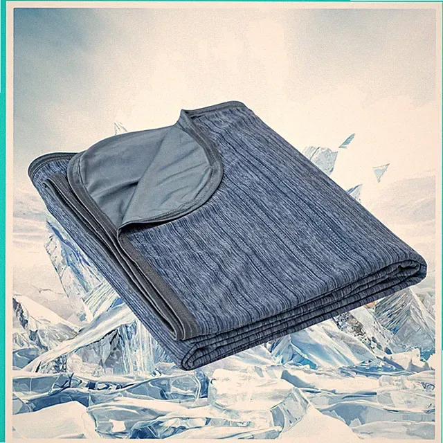 Cooling Blanket for Hot Sleepers - Soft & Lightweight Summer Cold Blanket for...