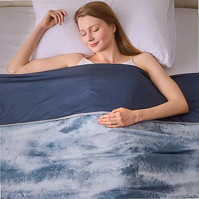 Cooling Blanket for Hot Sleepers Throw Size 50"x70", Summer Ice Cold Blanket...