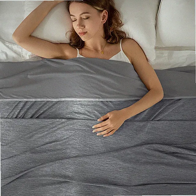 Cooling Blanket King Size for Night Sweats, Ultra-Cool Lightweight for Hot Sl...