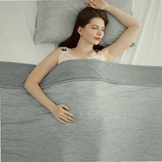 Elegear Revolutionary Cooling Blanket Throw, Absorbs Heat to Keep Body Cool f...