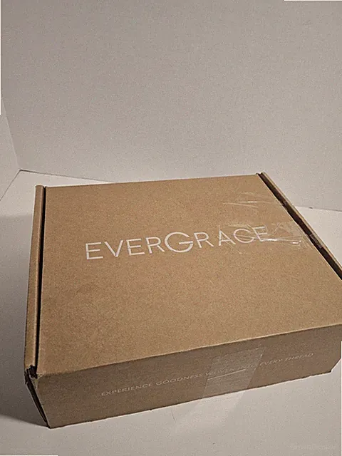 Evergrace Cotton Tencel Queen Duvet Set Dove Gray W/Shams Silky Soft Cooling NEW