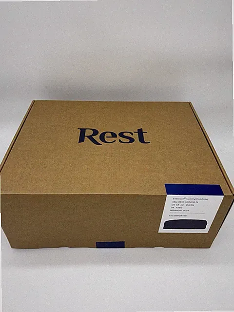 REST Evercool Cooling Comforter, Queen, Midnight Blue